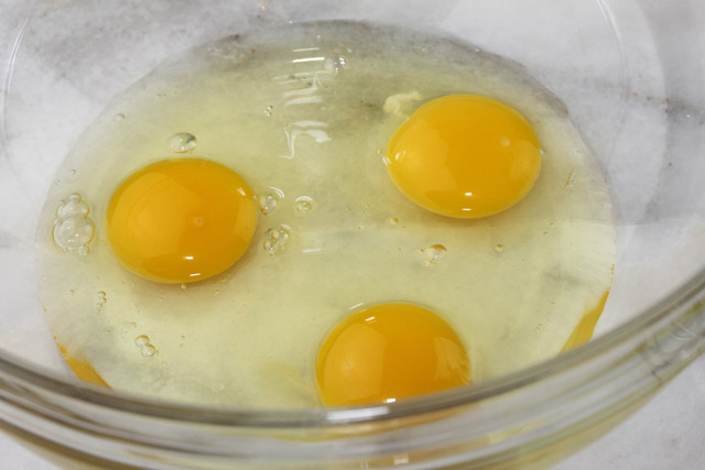 3 eggs