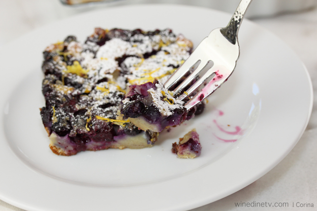 Blueberry Clafouti