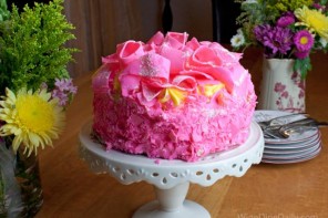 Madonna Inn Pink Champagne Cake