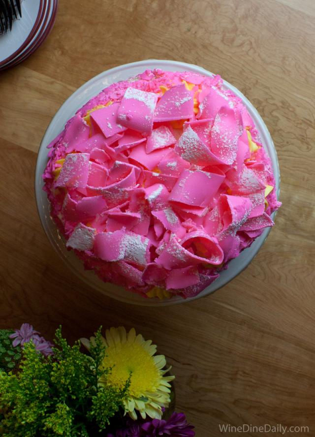 Madonna Inn Pink Champagne Cake