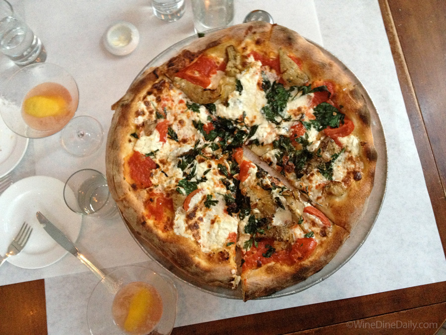 Bottega Louie Artichoke Pizza