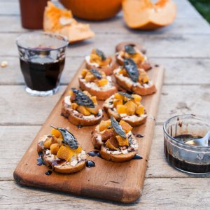 Pumpkin Crostini Recipe