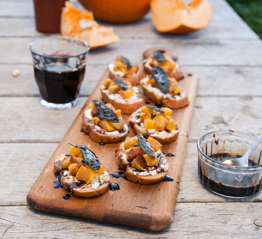 Pumpkin Crostini Recipe