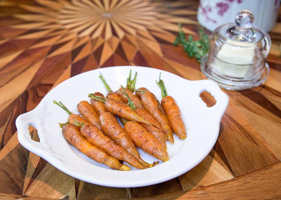 Brown Butter Baby Carrots