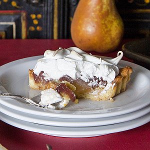 Pear Merringue Tart