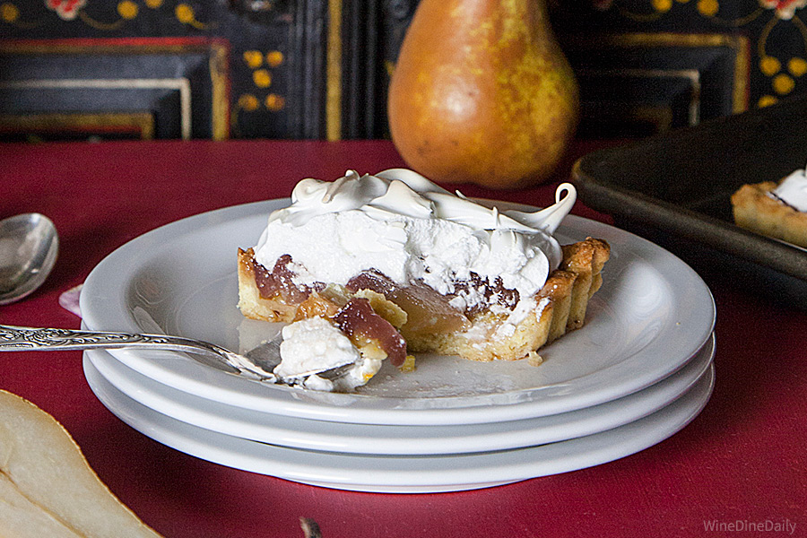 Pear Merringue Tart