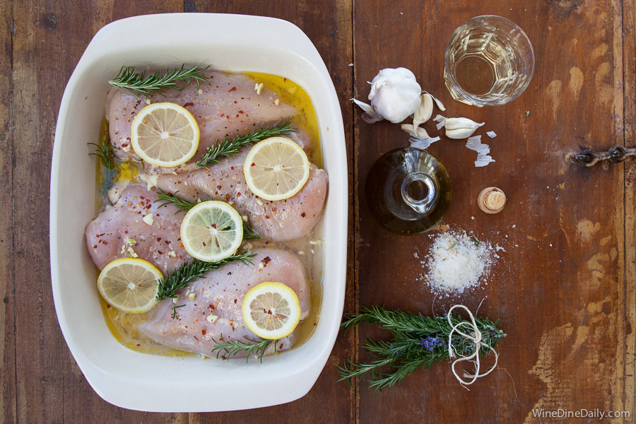 Raw Chicken Ingredients