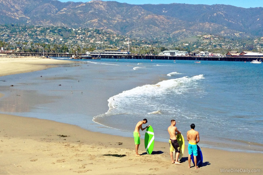 Santa Barbara Beach Surf