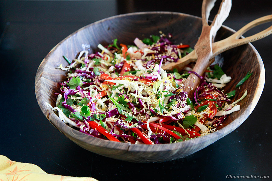 Asian style coleslaw