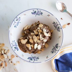 Chocolate Almond Gelato Recipe