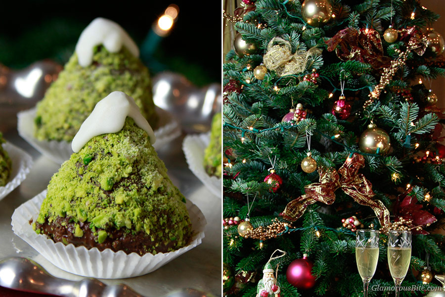 Christmas Tree Cupcake