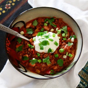 Chicken Chili with Beer recipe