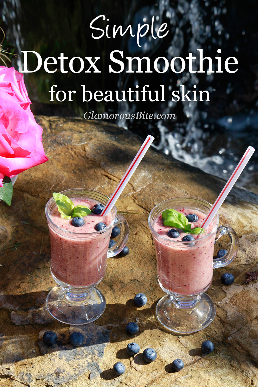 Healthy Simple Detox Smoothie Recipe Beautiful Skin Healthy