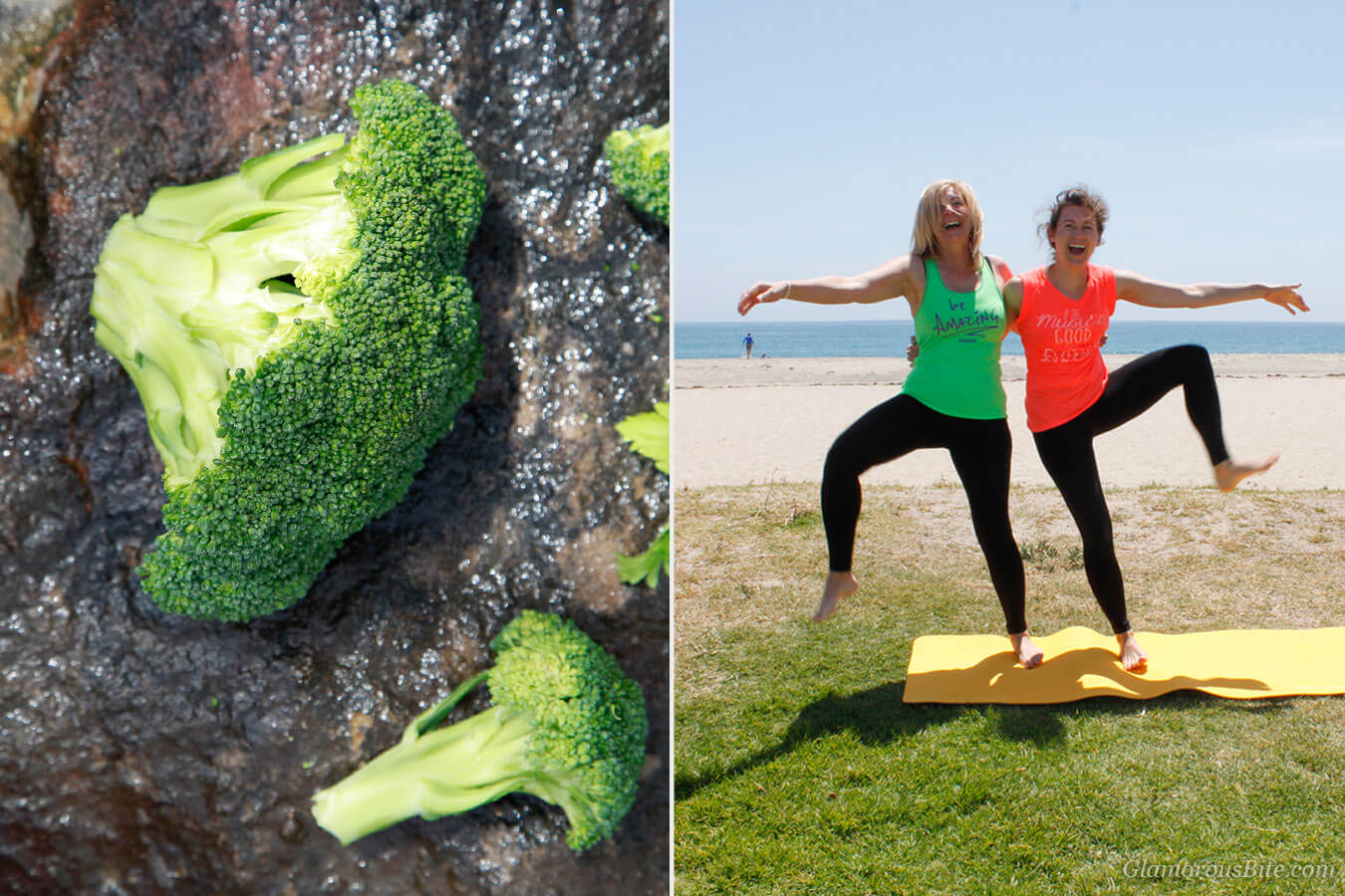 Broccoli and JC Yoga Fun