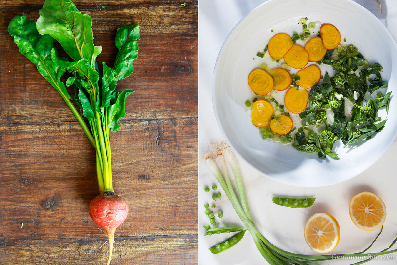 Golden Beet Salad Bowl Broccoli