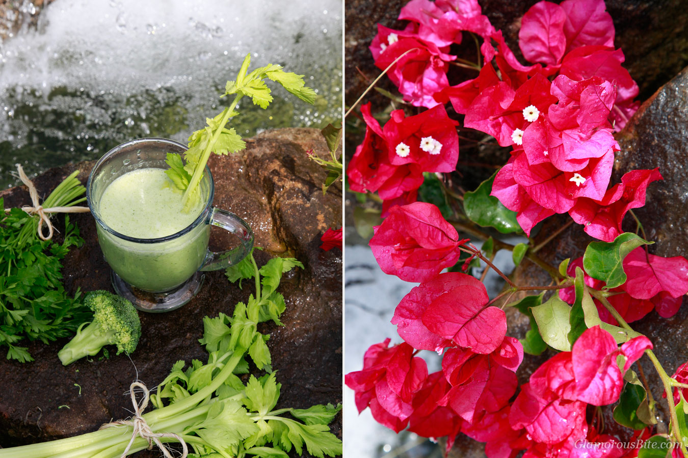 Green Smoothie Detox and Flowers